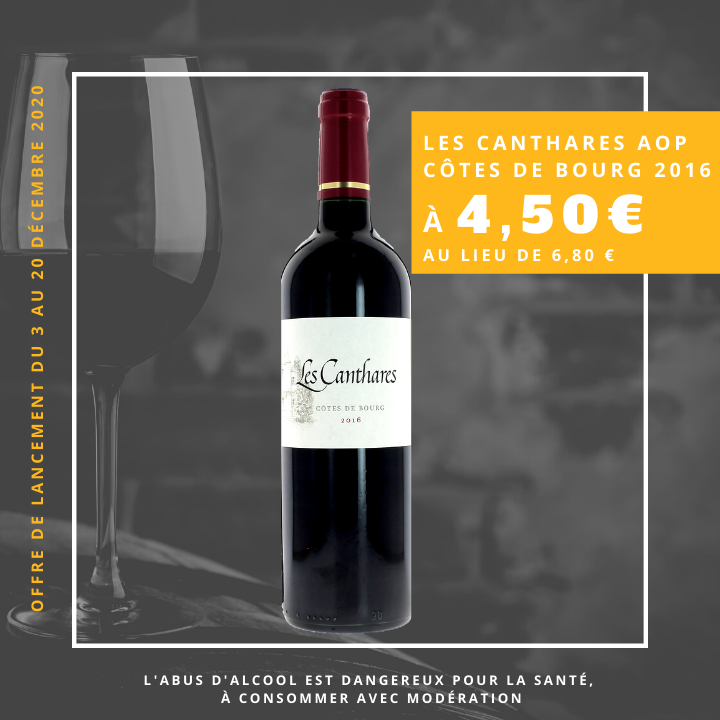 Les Canthares Cotes de bourg 2016